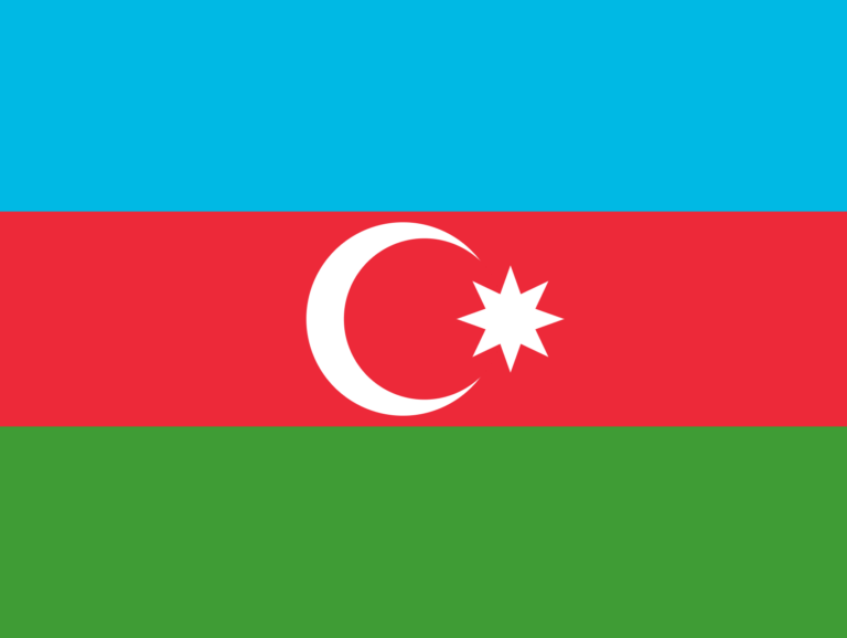 Aserbaidschan-flagge