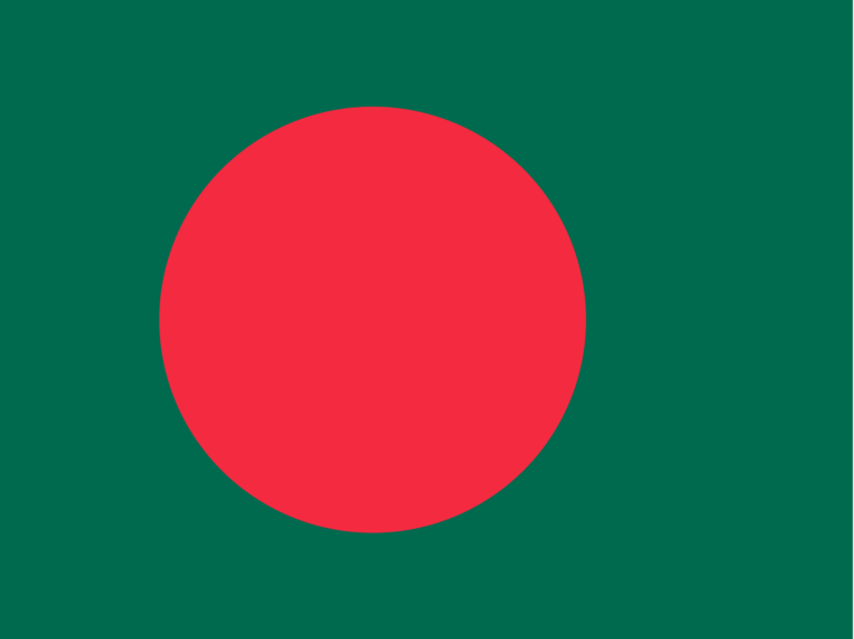 Bangladesch-flagge